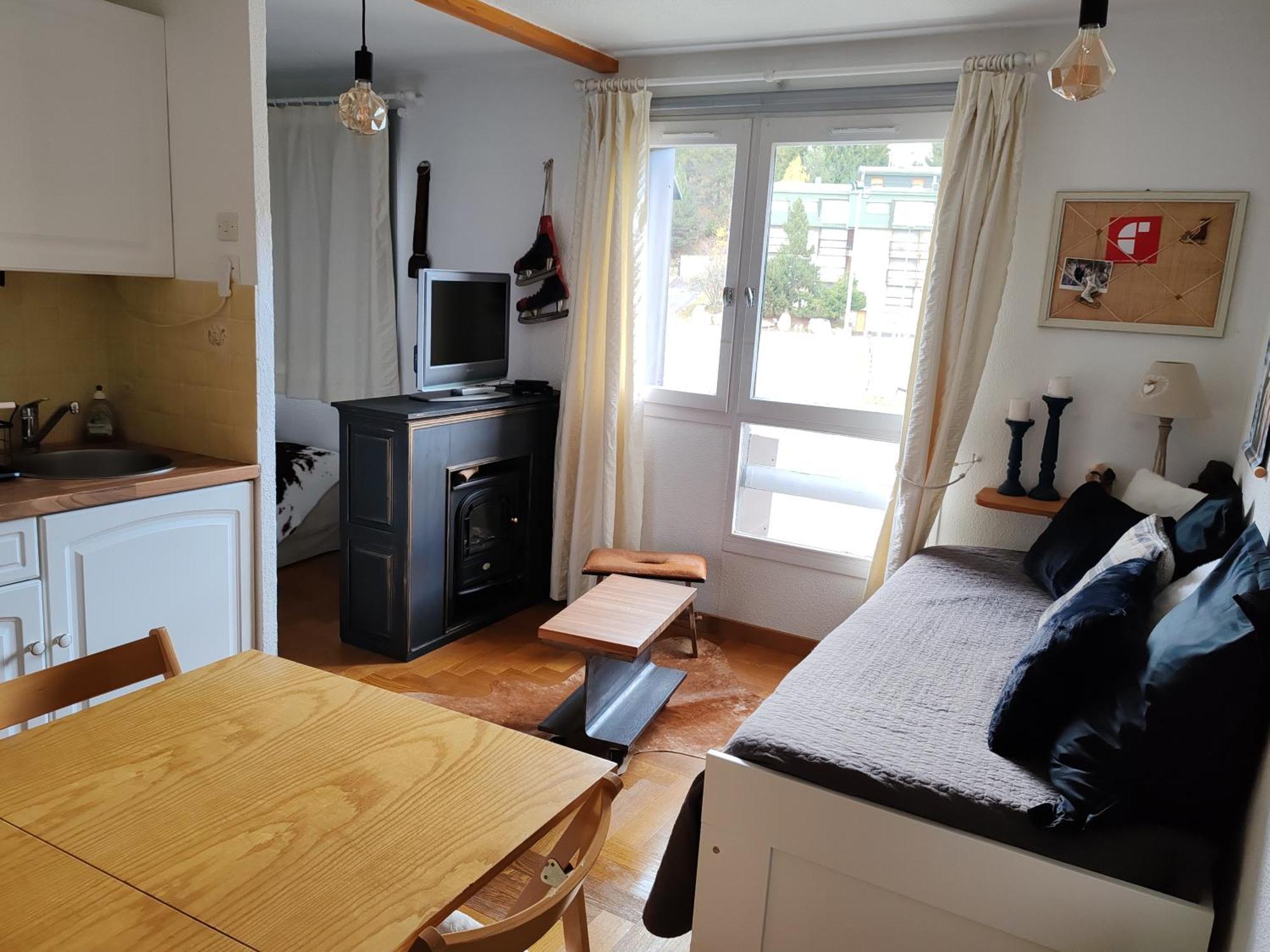 Apt Confortable Au Pied Des Pistes Et De La Foret Bolquère Zewnętrze zdjęcie